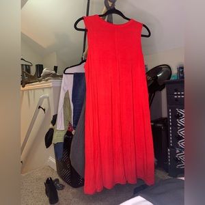 Time & tru red dress